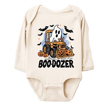Boodozer Pumpkins - Infant Long Sleeve Bodysuit