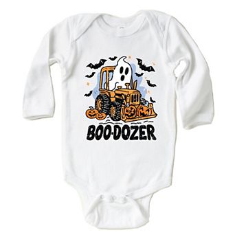Boodozer Pumpkins - Infant Long Sleeve Bodysuit