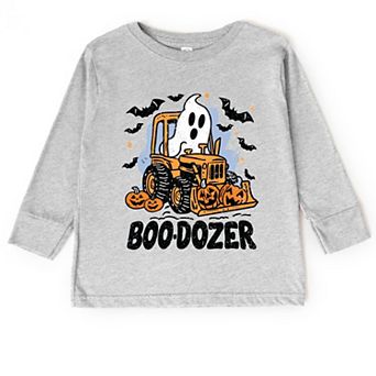 Boodozer Pumpkins - Toddler Long Sleeve Graphic Tee