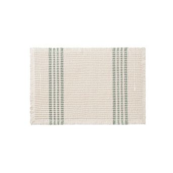 Madison Park Millstreet Stripe Waffle Bath Rug