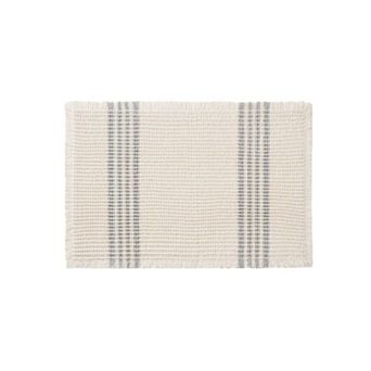 Madison Park Millstreet Stripe Waffle Bath Rug