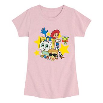 Girls 7-16 Disney / Pixar's Toy Story 5 Smarty Pants & Jessie Graphic Tee