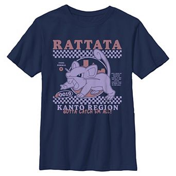 Boys 6-20 Pokémon Rattata Graphic Tee