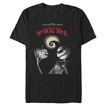 Men's Disney's Jack Skellington Stories From Spiral Hill Halloween Graphic Tee