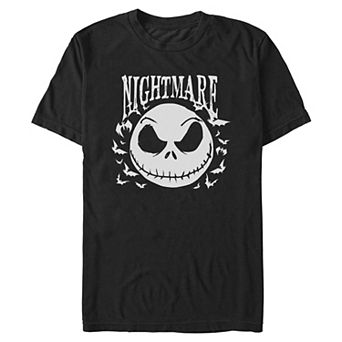 Men's Disney's Jack Skellington Nightmare Halloween Graphic Tee
