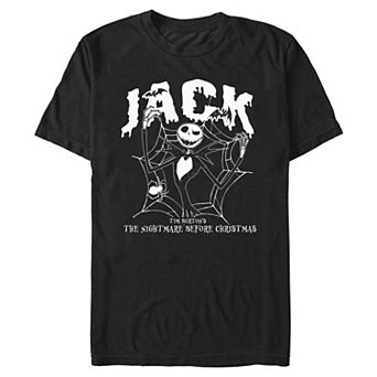 Men's Disney's Jack Skellington King Of Halloween Graphic Tee
