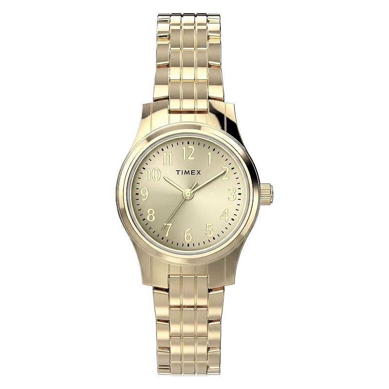 Timex® Sport Chic Women's 26mm Gold Tone Bracelet Watch - TW3A00700,