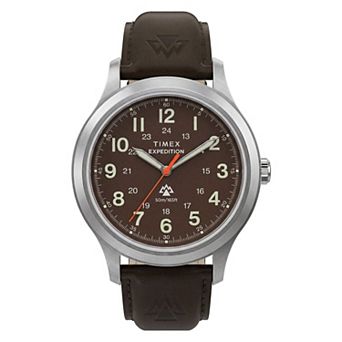 Timex® Expedition® Field Men's 36.5mm Leather Strap Watch - TW4B35800