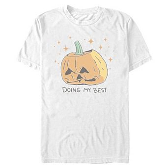 Men's Jack-O-Lantern Doing My Best Halloween Graphic Tee