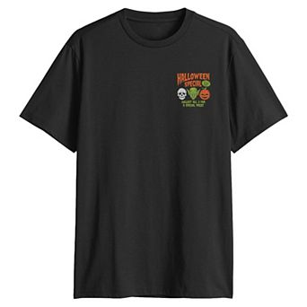 Men's Halloween Special Ad Short Sleeve Graphic Tee