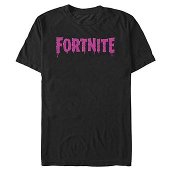 Men's Fortnite Drippy Logo Halloween Graphic Tee