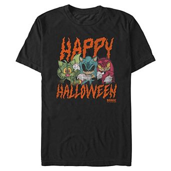 Men's Sonic Happy Halloween Graphic Tee