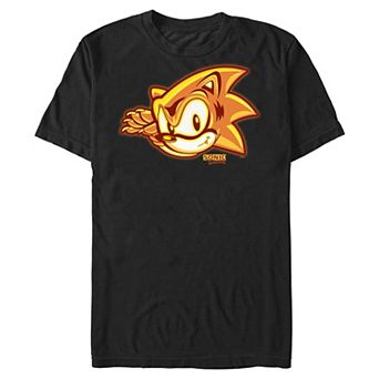 Men's Sonic Spooky Glow Halloween Graphic Tee