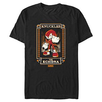 Men's Sonic Knuckles The Echidna Graphic Tee