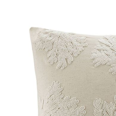 Harbor House Camila Embroidered Cotton Blend Pillow Cover