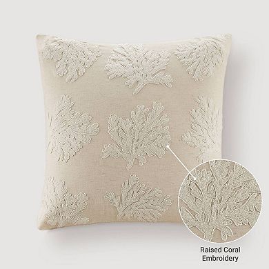 Harbor House Camila Embroidered Cotton Blend Pillow Cover