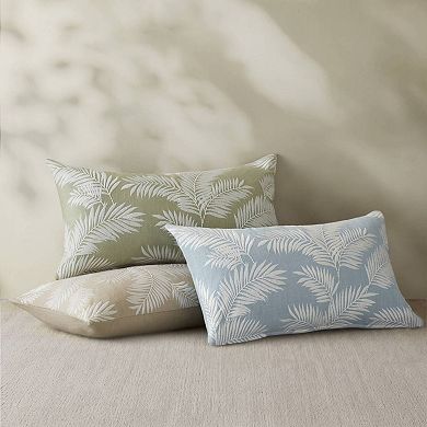 Harbor House Ella Botanical Embroidered Cotton Pillow Cover