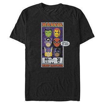 Men's Marvel Heroic Halloween Graphic Tee