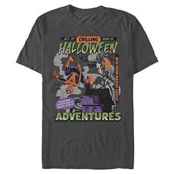 Men's Marvel Spider-Man Halloween Adventures Graphic Tee
