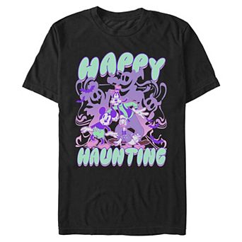 Men's Disney's Mickey & Friends Happy Haunting Halloween Graphic Tee