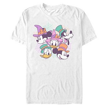 Men's Disney's Mickey & Friends Spooky Time Halloween Graphic Tee