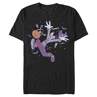 Men's Disney Goofy Running Scared Halloween Graphic Tee