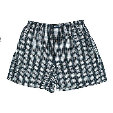 Knocker Men's Plaid Boxer Shorts (Pack of 6)