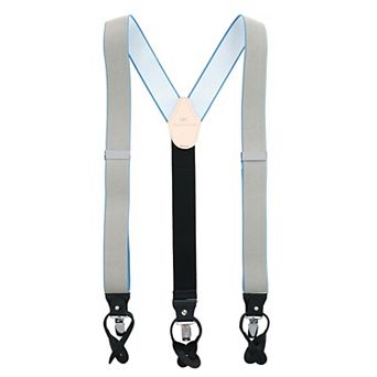 Trafalgar Men's Maddox 35mm Convertible Suspenders