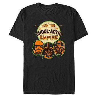 Men's Star Wars Join The Ghoul-Actic Empire Ad Halloween Graphic Tee