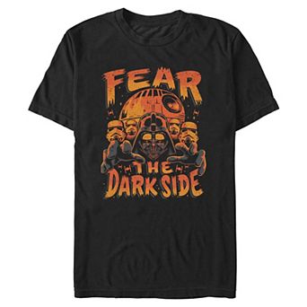 Men's Star Wars Fear The Dark Side Halloween Graphic Tee