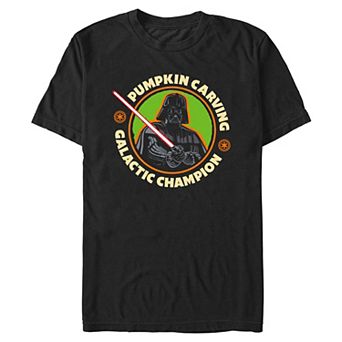 Men's Star Wars Darth Vader Carving Champion Halloween Graphic Tee