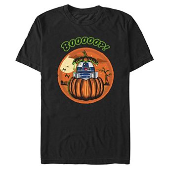 Men's Star Wars R2-D2 Spooky Surprise Halloween Graphic Tee