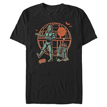 Men's Star Wars Star Wars Spooky Droids Halloween Graphic Tee