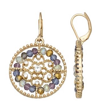 lonna & lilly Gold Tone Drop Earrings