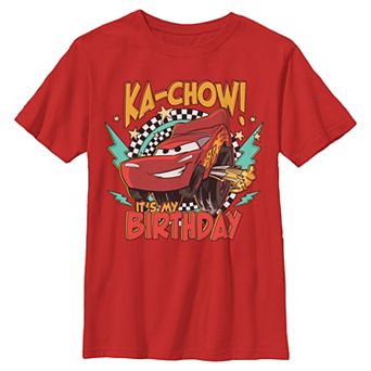 Boys 6-20 Disney / Pixar's Cars Ka-Chow It's My Birthday Graphic Tee
