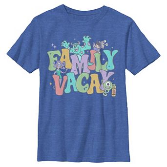 Boys 6-20 Disney / Pixar's Monsters Inc. Family Vacay Graphic Tee