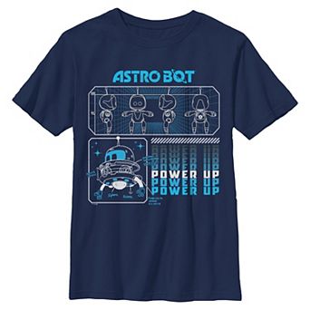 Boys 6-20 Astro Bot Power Up Graphic Tee