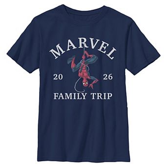 Boys 6-20 Marvel Family Trip Graphic Tee