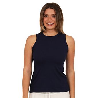 Women's 24Seven Comfort Apparel Flared Tunic Tank Top