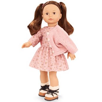 Gotz Elisabeth Flowers Millefleur 18-Inch Standing Hard Body Poseable Doll