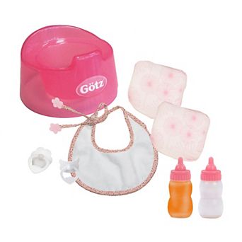 Gotz Basic Care Potty Training Accessories 5 pc Set for Baby Dolls