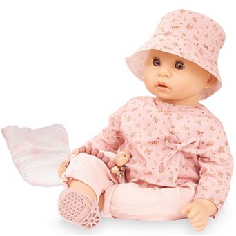Gotz Cookie: Flowers Millefleur 19-inch Baby Doll Soft Body & Sleepy Eyes Collectible Toy