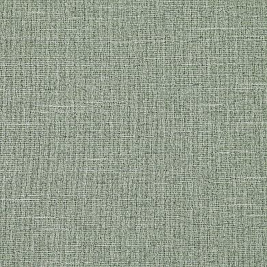 Sun Zero Tula Crosshatch 100% Blackout Grommet Single Window Curtain Panel