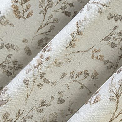 Sun Zero Bria 100% Blackout Grommet Single Window Curtain Panel