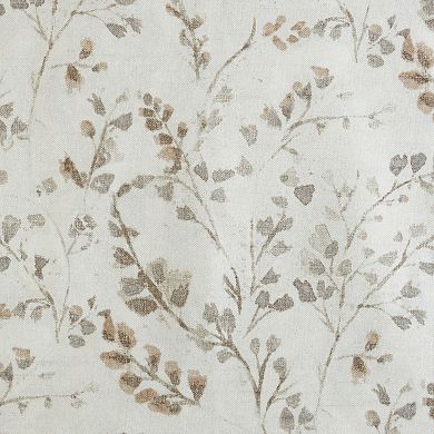 Sun Zero Bria 100% Blackout Grommet Single Window Curtain Panel