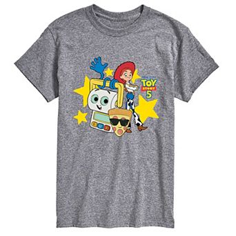 Men's Disney’s Toy Story 5 Smarty Pants & Jessie Short Sleeve Graphic T-Shirt