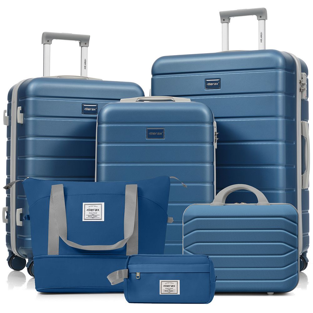 Merax Travelpro Max 6-Piece Hardside Spinner Luggage Set with TSA