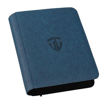 Toploader Binder 4 Pocket Holds 112 Rigid Card Holders 3"x4" Trading Sports Cards