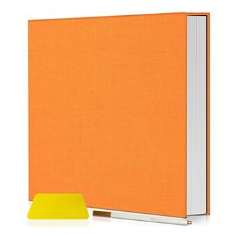 Self-Adhesive Scrapbook Photo Album 40 Pages Linen Cover for 4x6 5x7 8x10 Pictures DIY Wedding