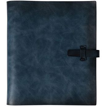 Leather Photo Album 4x6 200 Photos Refillable Scrapbook with Writing Space for Travel Family Wedding
